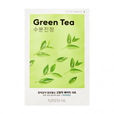 Маска с экстрактом зеленого чая Missha Airy Fit Sheet Mask  Green Tea 